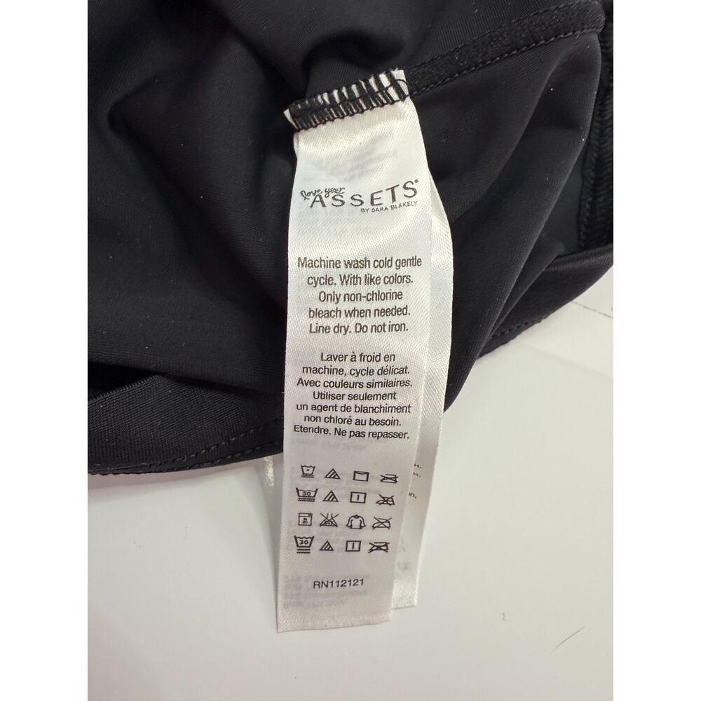 Assets By Sara Blakely Black Shaping Smooth Firm Control Body Shaper Medium - Picture 4 of 6